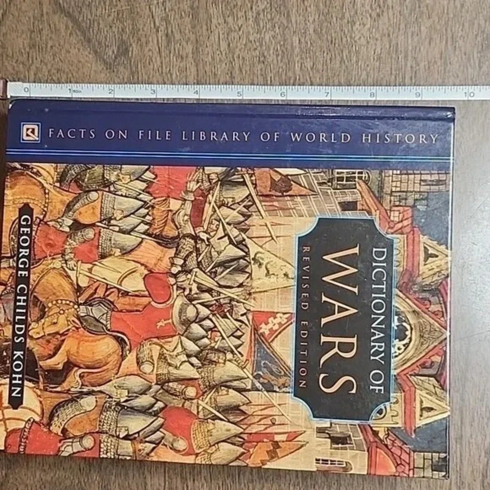 Dictionary of Wars by George‎ C. Kohn, Hardcover, GUC